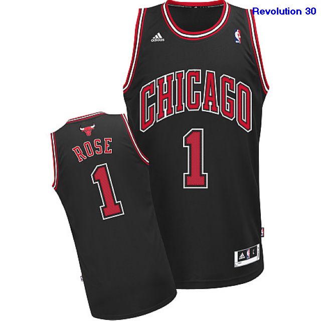 Chicago Bulls Derrick Rose Revolution 30 Swingman Alternate Adidas Jersey